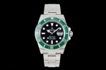 ROLEX Sub Replica Submariner 904L Steel 3235 Movement 41MM Green Bezel Black Watch